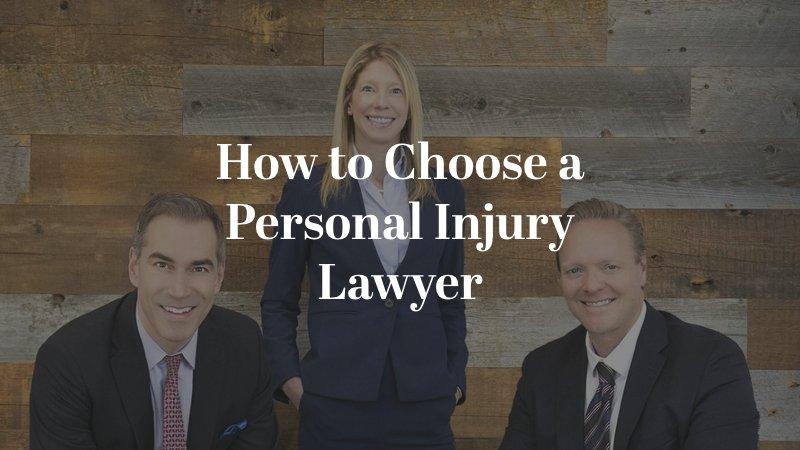 How to Choose a Personal Injury Lawyer